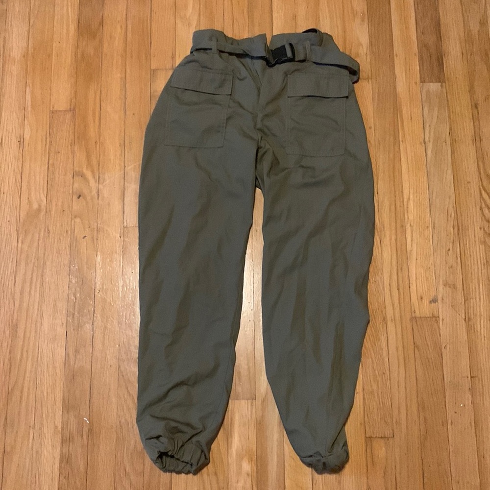 Green pants
